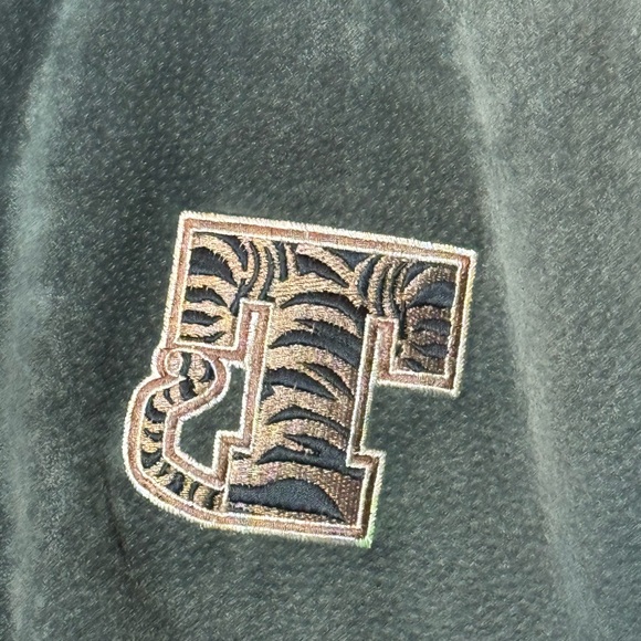 VINTAGE Disney Tigger 1968 Suede Varsity Bomber Jacket Men’s Green/Black - Med - Picture 8 of 13